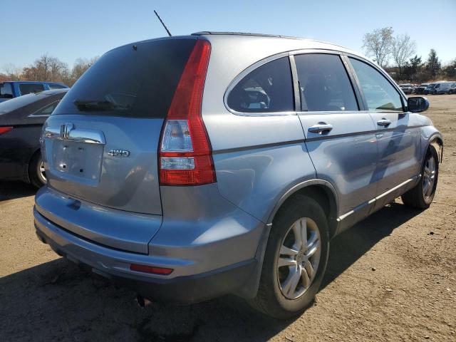 5J6RE4H72AL021007 - 2010 HONDA CR-V EXL SILVER photo 4