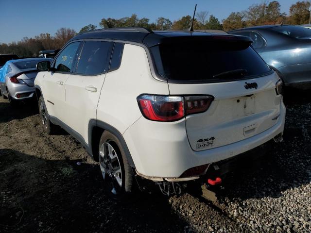 3C4NJDDBXHT657506 - 2017 JEEP COMPASS TRAILHAWK WHITE photo 3