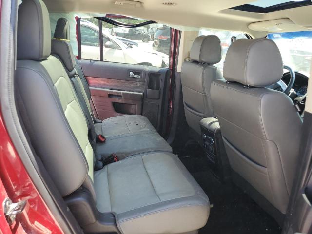 2FMHK6DT7KBA19890 - 2019 FORD FLEX LIMITED წითელი ფოტო 10