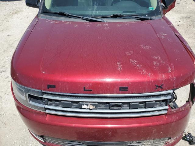 2FMHK6DT7KBA19890 - 2019 FORD FLEX LIMITED წითელი ფოტო 11