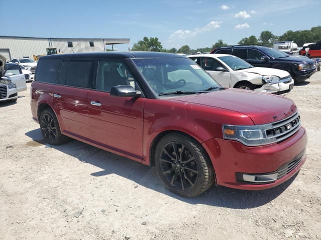 2FMHK6DT7KBA19890 - 2019 FORD FLEX LIMITED წითელი ფოტო 4