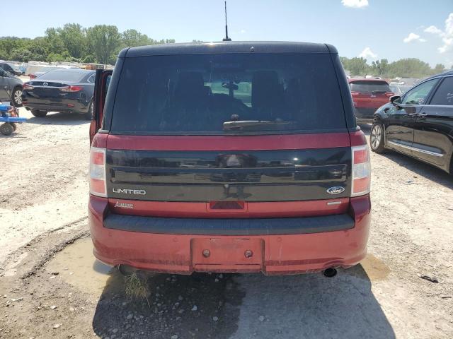 2FMHK6DT7KBA19890 - 2019 FORD FLEX LIMITED წითელი ფოტო 6