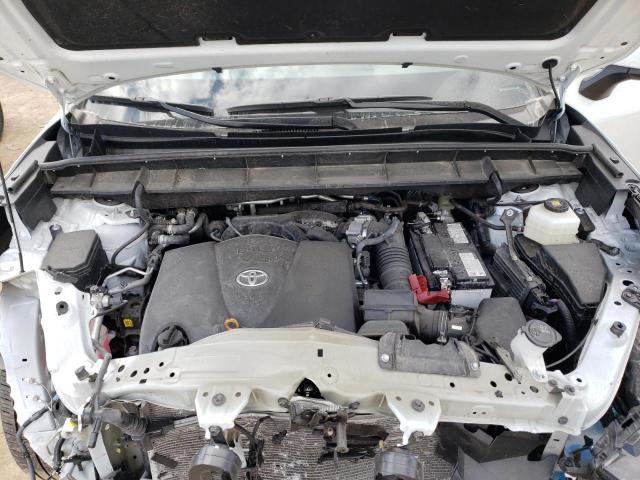 5TDGZRBH5NS587490 - 2022 TOYOTA HIGHLANDER XLE WHITE photo 12