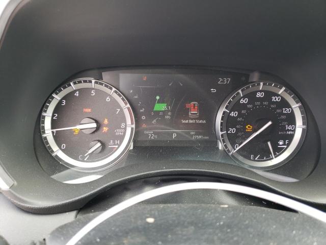 5TDGZRBH5NS587490 - 2022 TOYOTA HIGHLANDER XLE WHITE photo 9