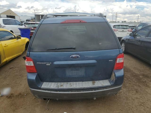 1FMZK05165GA08195 - 2005 FORD FREESTYLE SEL BLUE photo 6