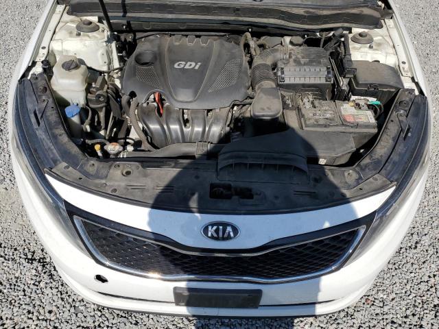 KNAGM4A75F5569845 - 2015 KIA OPTIMA LX WHITE photo 11