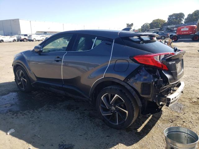 JTNKHMBX6M1095856 - 2021 TOYOTA C-HR XLE GRAY photo 2