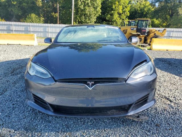 5YJSA1E10HF203139 - 2017 TESLA MODEL S GRAY photo 5