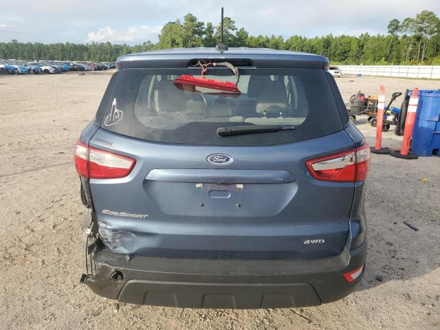 MAJ6S3FL1NC471884 - 2022 FORD ECOSPORT S ლურჯი ფოტო 6