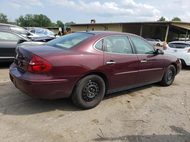 2G4WC582861267626 - 2006 BUICK LACROSSE CX BURGUNDY photo 3