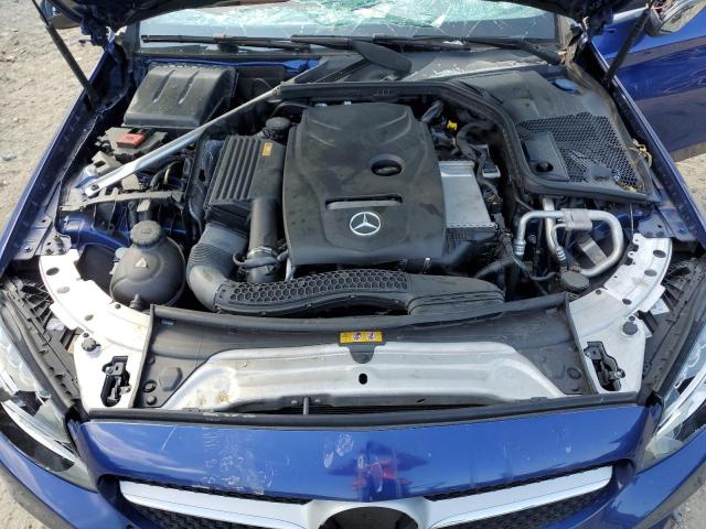 WDDWJ4KB3HF337077 - 2017 MERCEDES-BENZ C 300 4MATIC BLUE photo 11