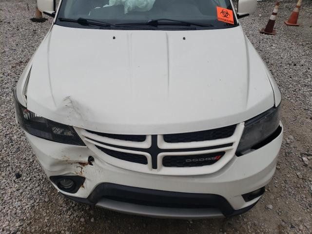 3C4PDCEG9JT473023 - 2018 DODGE JOURNEY GT WHITE photo 11