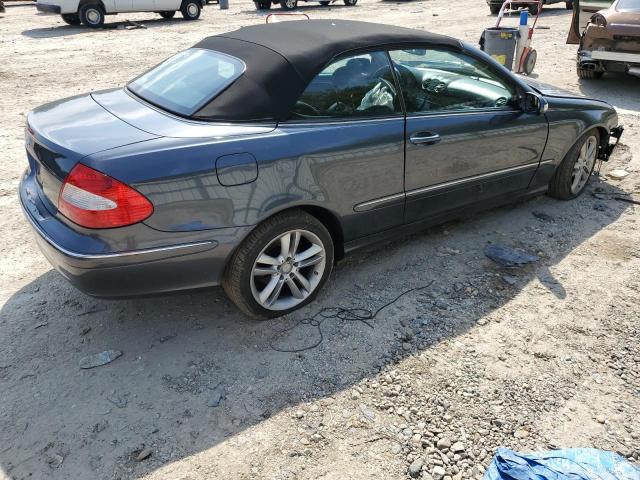 WDBTK56F88T092726 - 2008 MERCEDES-BENZ CLK 350 BLUE photo 3