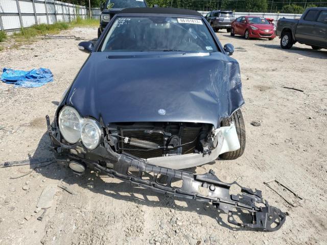 WDBTK56F88T092726 - 2008 MERCEDES-BENZ CLK 350 BLUE photo 5