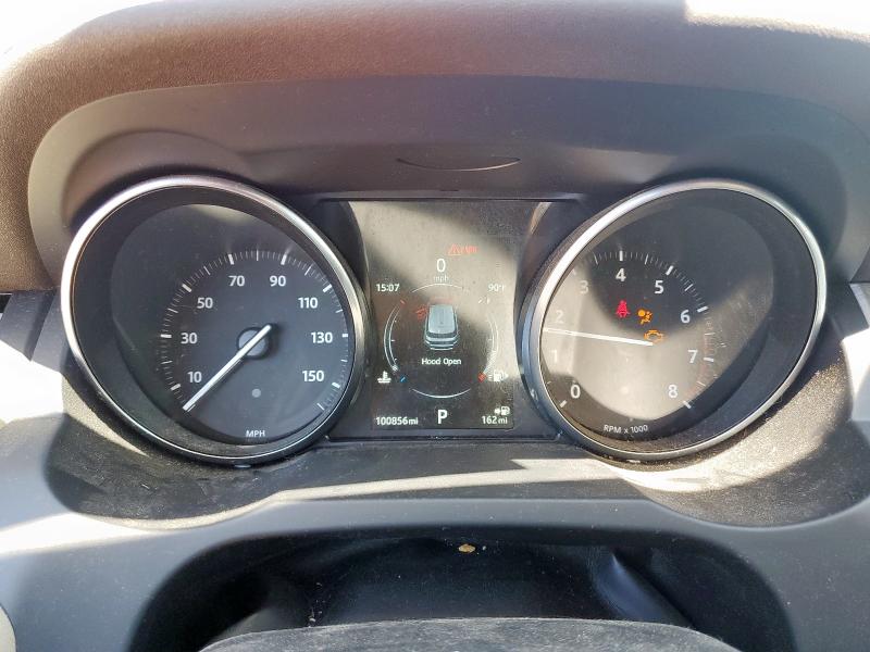 SALVP2BG1GH144667 - 2016 LAND ROVER RANGE ROVE SE BLUE photo 9