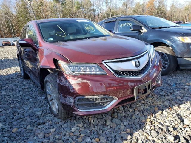 5J8TB4H50HL018427 - 2017 ACURA RDX TECHNOLOGY BURGUNDY photo 1