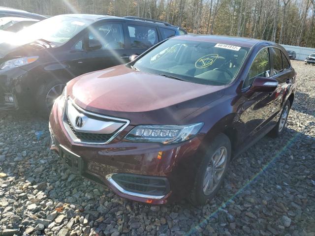 5J8TB4H50HL018427 - 2017 ACURA RDX TECHNOLOGY BURGUNDY photo 2