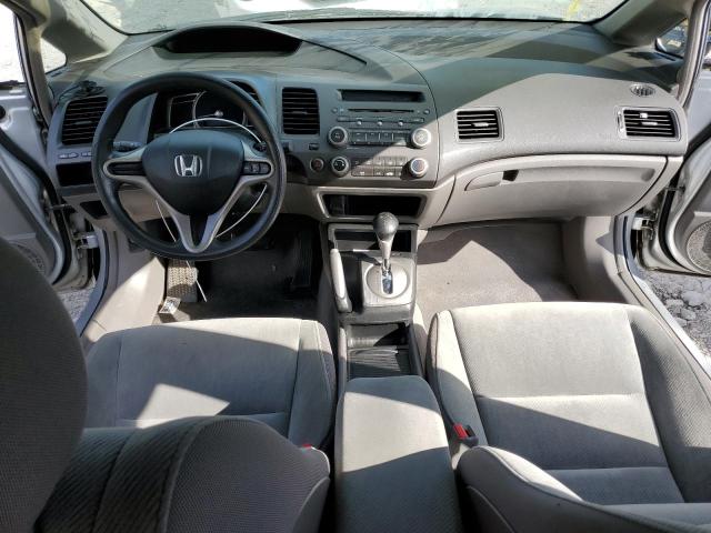 2HGFA16509H303287 - 2009 HONDA CIVIC LX SILVER photo 8