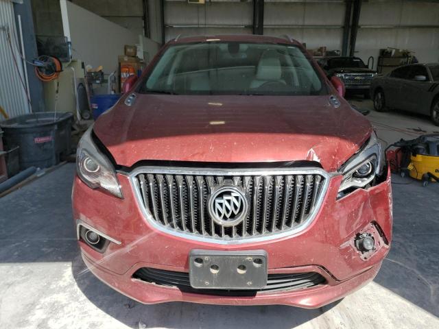 LRBFXDSA6HD223326 - 2017 BUICK ENVISION ESSENCE برغندي صورة 5