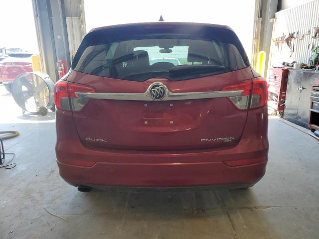 LRBFXDSA6HD223326 - 2017 BUICK ENVISION ESSENCE برغندي صورة 6