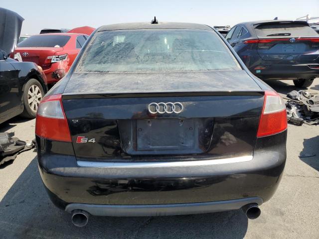 WAUPL68E95A029410 - 2005 AUDI S4 BLACK photo 6