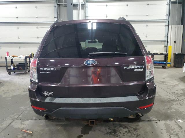 JF2SHADC5DH433608 - 2013 SUBARU FORESTER 2.5X PREMIUM PURPLE photo 6