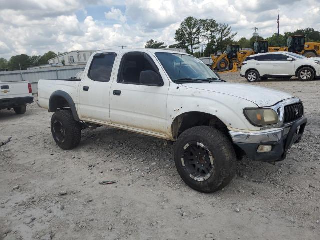 5TEGM92N12Z142604 - 2002 TOYOTA TACOMA DOUBLE CAB PRERUNNER WHITE photo 4
