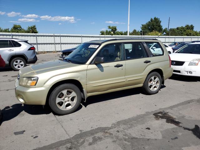 JF1SG65673H739107 - 2003 SUBARU FORESTER 2.5XS ოქროსფერი ფოტო 1