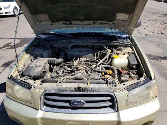 JF1SG65673H739107 - 2003 SUBARU FORESTER 2.5XS ოქროსფერი ფოტო 11