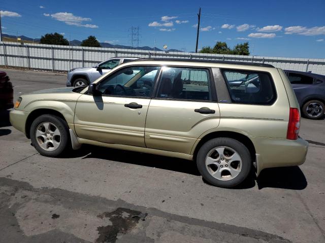 JF1SG65673H739107 - 2003 SUBARU FORESTER 2.5XS ოქროსფერი ფოტო 2