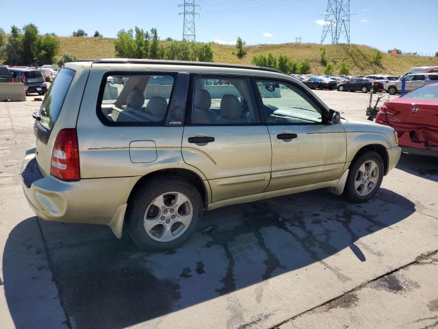 JF1SG65673H739107 - 2003 SUBARU FORESTER 2.5XS ოქროსფერი ფოტო 3