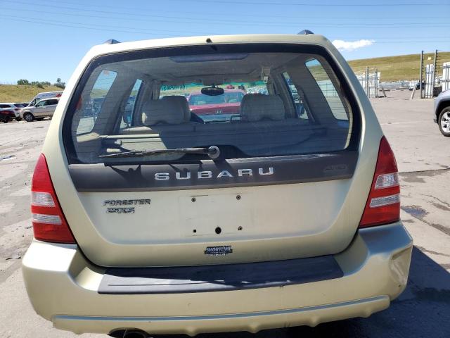 JF1SG65673H739107 - 2003 SUBARU FORESTER 2.5XS ოქროსფერი ფოტო 6