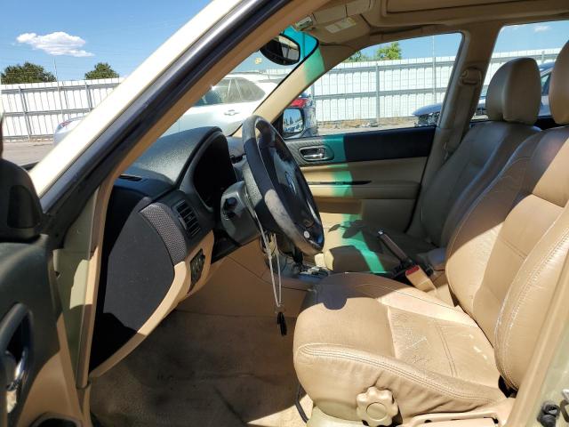 JF1SG65673H739107 - 2003 SUBARU FORESTER 2.5XS ოქროსფერი ფოტო 7