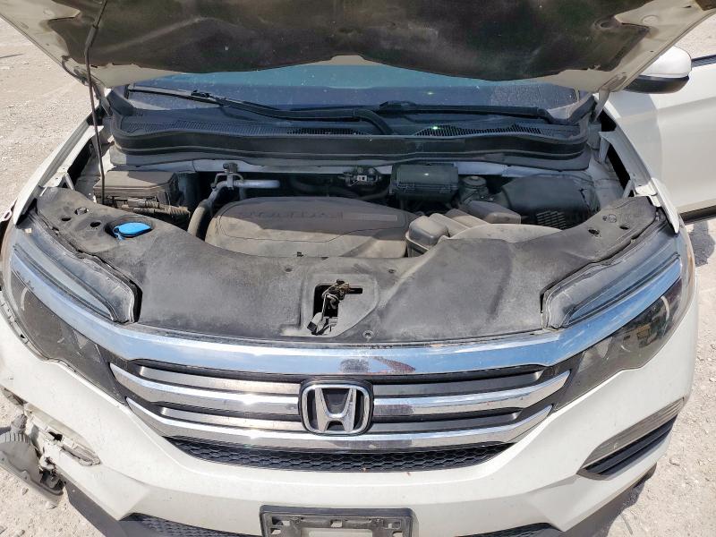 5FNYF5H56JB031304 - 2018 HONDA PILOT EXL თეთრი ფოტო 12