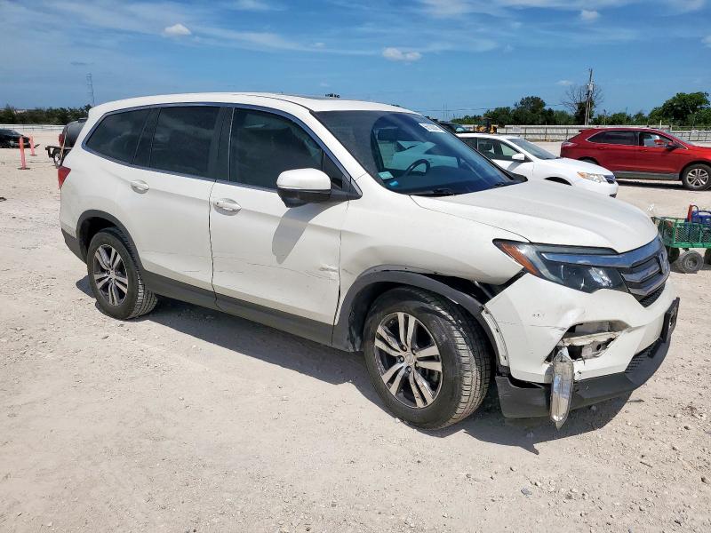 5FNYF5H56JB031304 - 2018 HONDA PILOT EXL თეთრი ფოტო 4