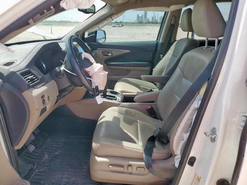 5FNYF5H56JB031304 - 2018 HONDA PILOT EXL თეთრი ფოტო 7