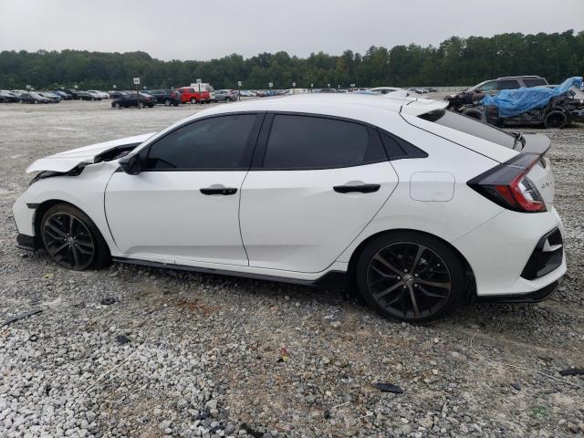 SHHFK7H97MU405133 - 2021 HONDA CIVIC SPORT TOURING WHITE photo 2