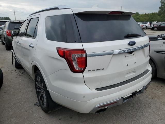 1FM5K8HT0GGB25610 - 2016 FORD EXPLORER PLATINUM WHITE photo 2