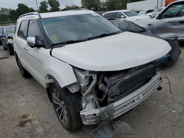 1FM5K8HT0GGB25610 - 2016 FORD EXPLORER PLATINUM WHITE photo 4