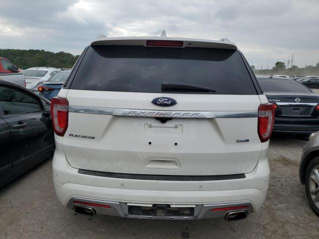 1FM5K8HT0GGB25610 - 2016 FORD EXPLORER PLATINUM WHITE photo 6