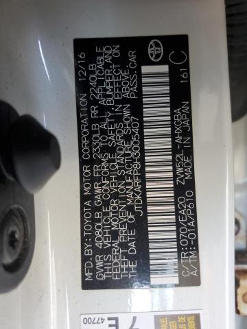 JTDKARFP8H3005407 - 2017 TOYOTA PRIUS PRIM 白色 照片 13