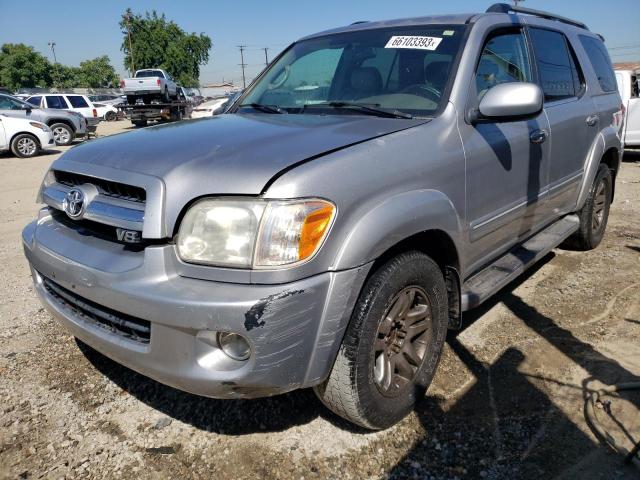 5TDZT38A35S257235 - 2005 TOYOTA SEQUOIA LIMITED SILVER photo 1