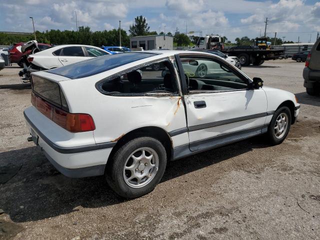 JHMED8368KS022150 - 1989 HONDA CIVIC CRX 1.5 HF WHITE photo 3