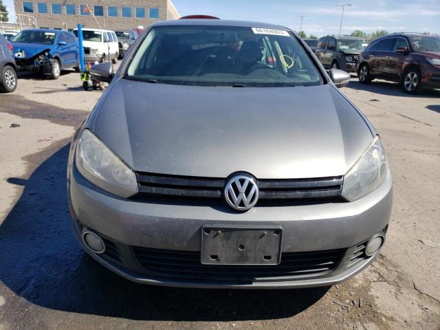 WVWNM9AJ4BW315907 - 2011 VOLKSWAGEN GOLF GRAY photo 5