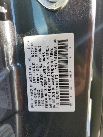 19UUB2F57FA011978 - 2015 ACURA TLX TECH CHARCOAL photo 12
