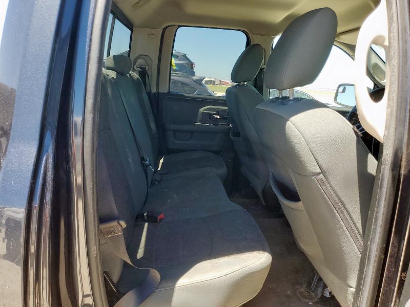 1C6RR6GT6GS347435 - 2016 RAM 1500 SLT BLACK photo 10