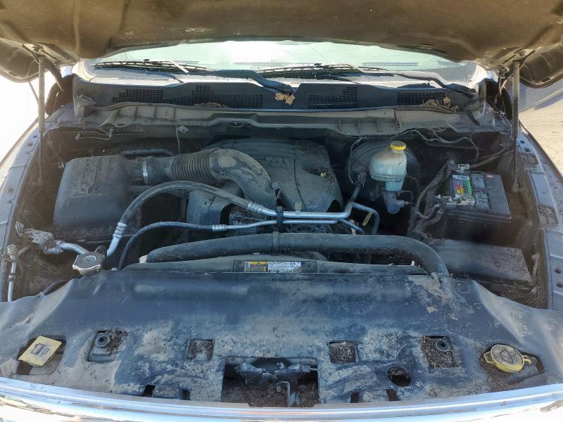 1C6RR6GT6GS347435 - 2016 RAM 1500 SLT BLACK photo 11