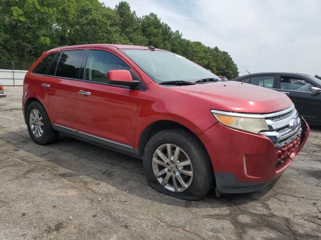 2FMDK3JC8BBA11315 - 2011 FORD EDGE SEL BURGUNDY photo 4