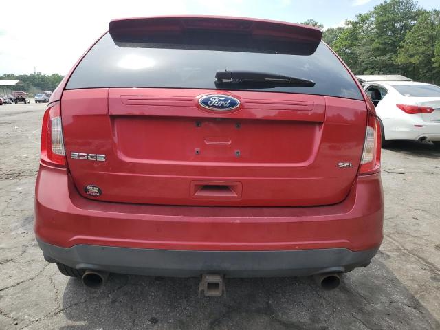 2FMDK3JC8BBA11315 - 2011 FORD EDGE SEL BURGUNDY photo 6