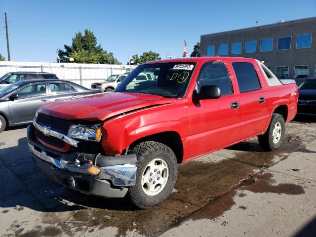 2004 CHEVROLET AVALANCHE K1500, 